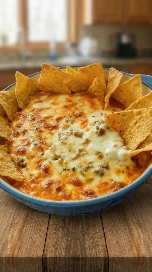 Mom’s Famous Cheesy Church Dip