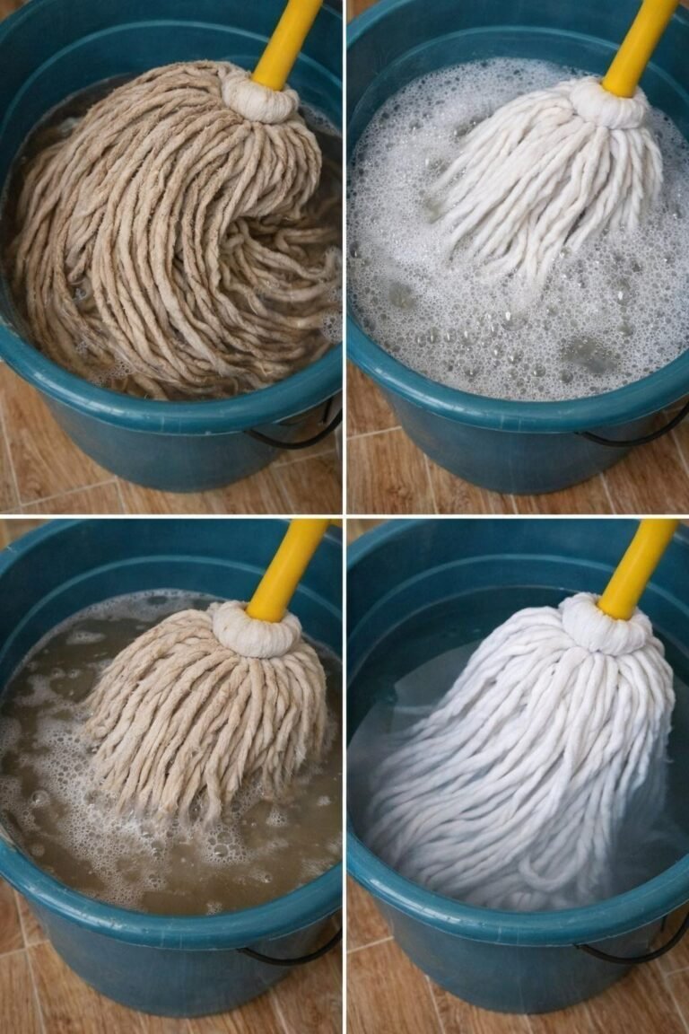 Very Dirty Mop? Don’t Throw It Away – One Simple Ingredient Can Make It Like New