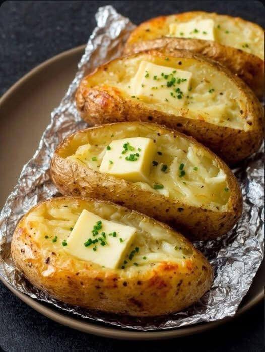 Ultimate Crispy & Fluffy Baked Potato