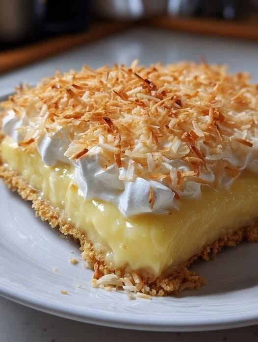 Luscious Lemon Coconut Cream Pie