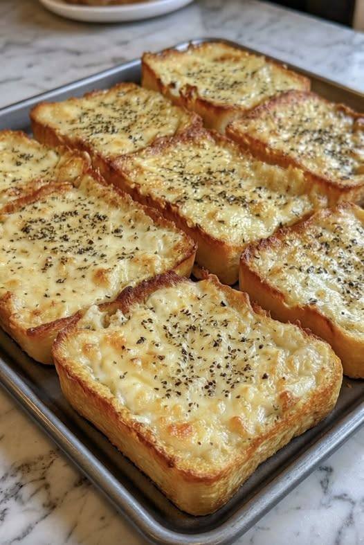 Loaded Cheesy Garlic Texas Toast