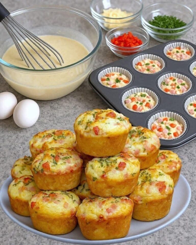 Vegetable Omelet Muffins for Kids — Sneaky, Healthy & Adorable!