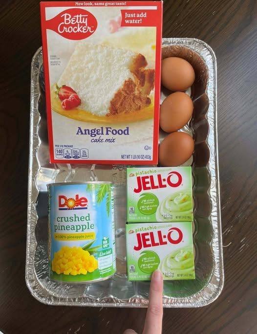 Pineapple Pistachio Cake