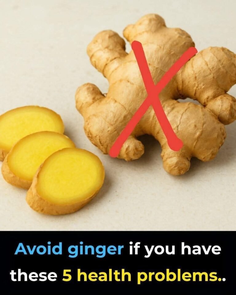 Avoid ginger if you have these 5 health problems